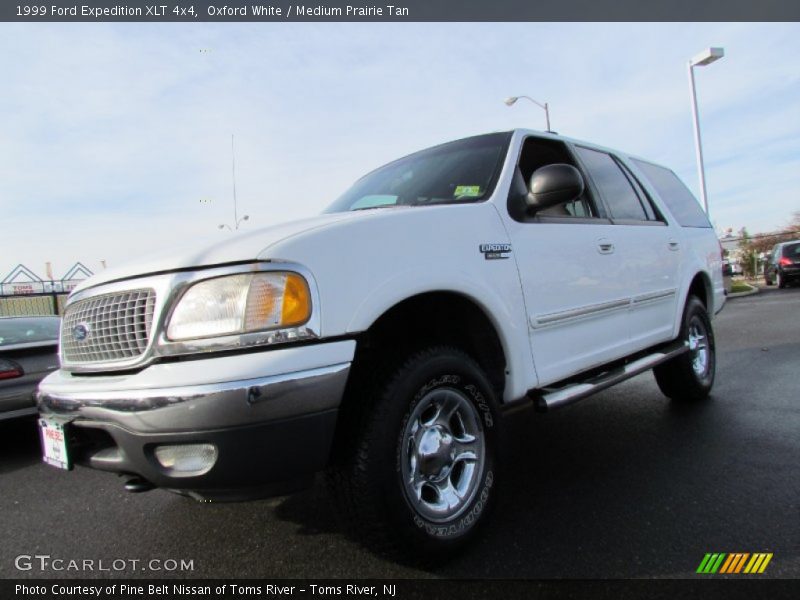 Oxford White / Medium Prairie Tan 1999 Ford Expedition XLT 4x4