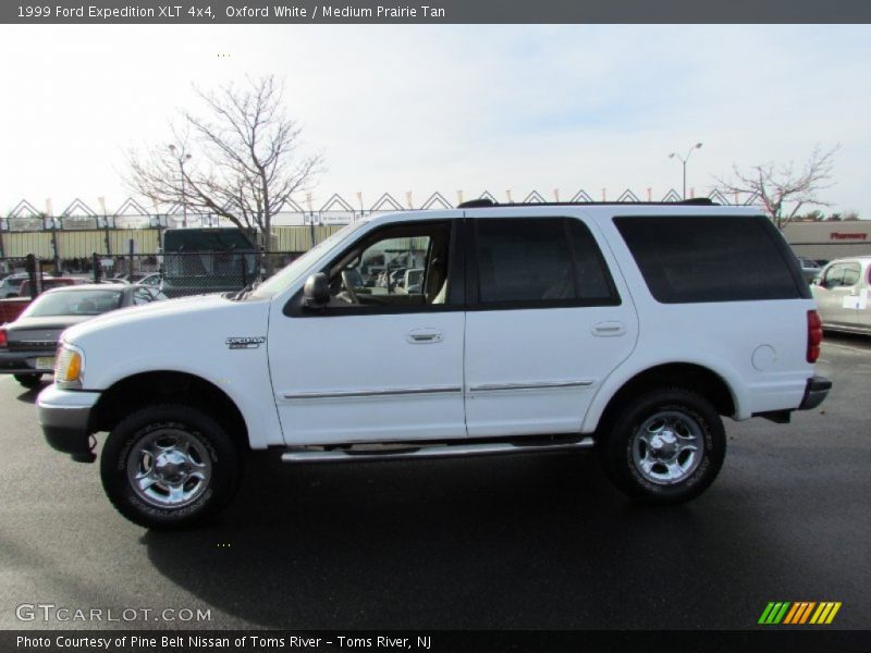 Oxford White / Medium Prairie Tan 1999 Ford Expedition XLT 4x4