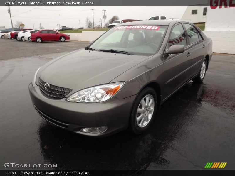 Phantom Gray Pearl / Stone 2004 Toyota Camry LE