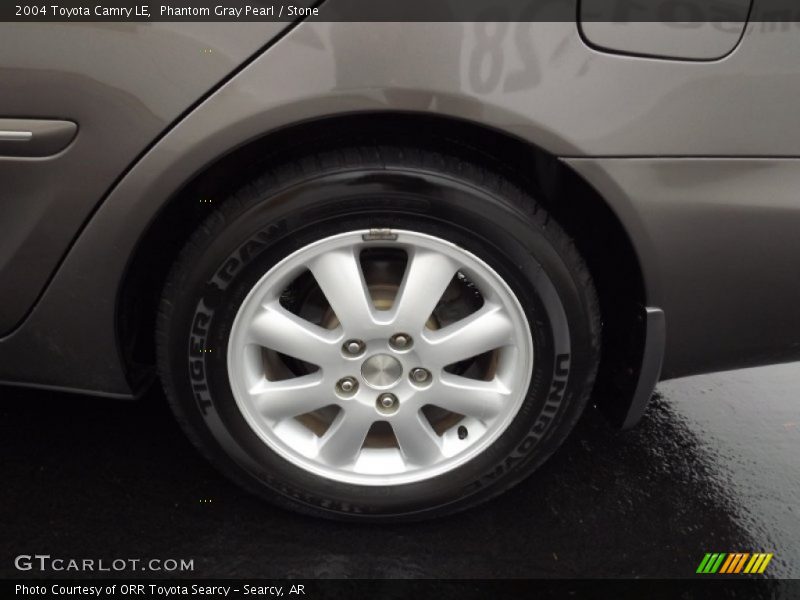 Phantom Gray Pearl / Stone 2004 Toyota Camry LE