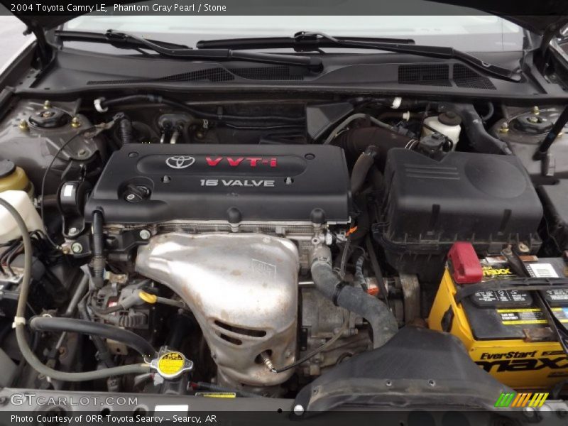 Phantom Gray Pearl / Stone 2004 Toyota Camry LE