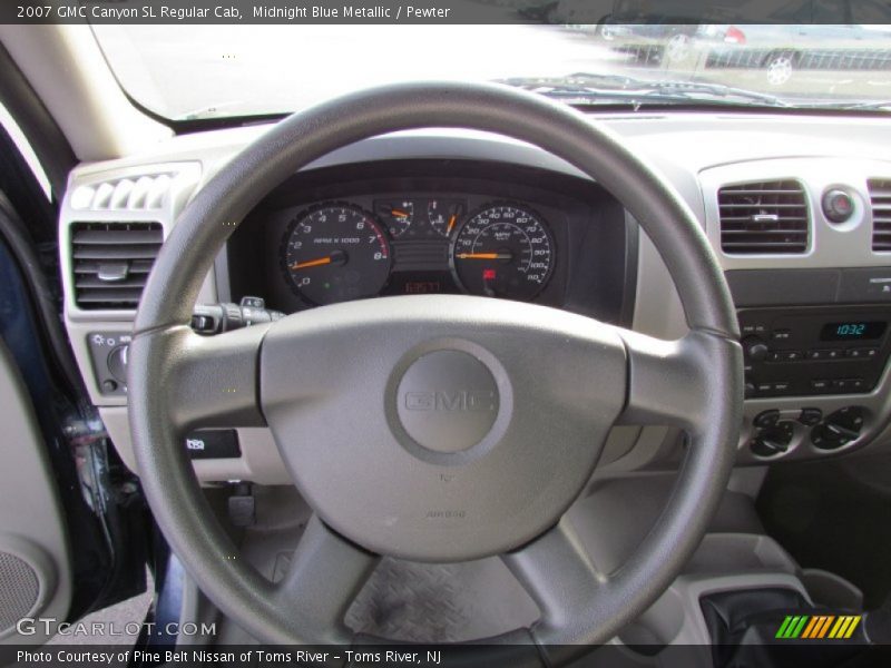 2007 Canyon SL Regular Cab Steering Wheel