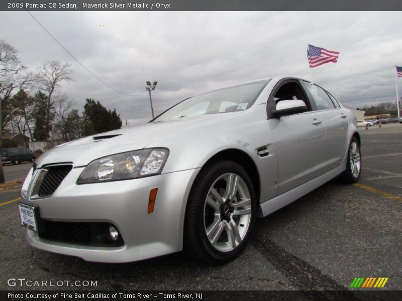 Maverick Silver Metallic / Onyx 2009 Pontiac G8 Sedan