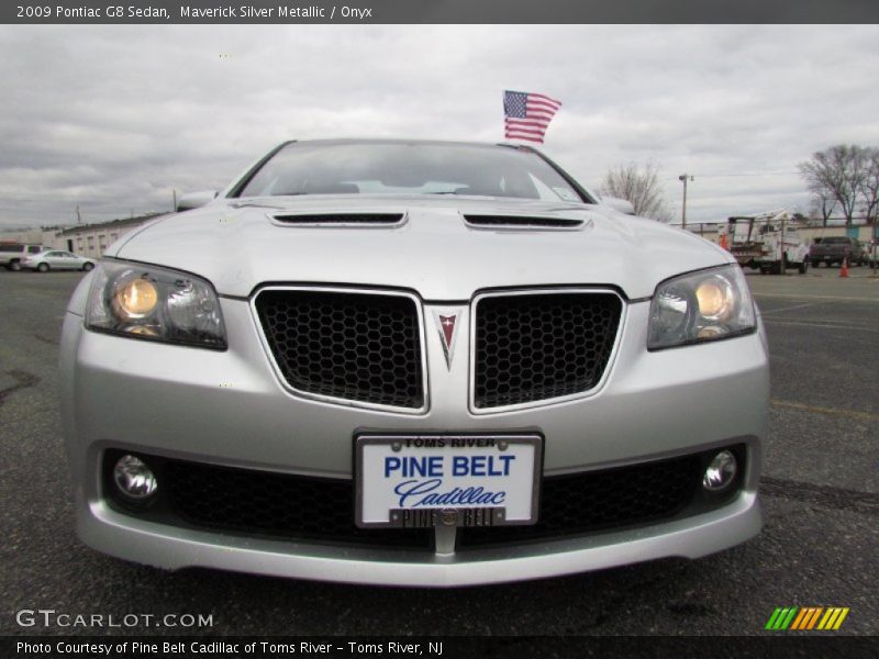 Maverick Silver Metallic / Onyx 2009 Pontiac G8 Sedan