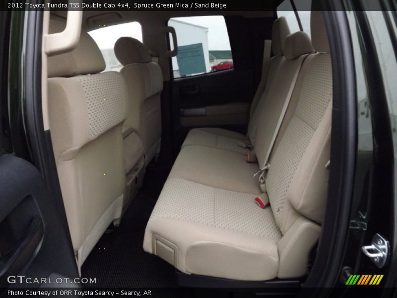 Spruce Green Mica / Sand Beige 2012 Toyota Tundra TSS Double Cab 4x4