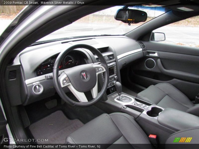 Maverick Silver Metallic / Onyx 2009 Pontiac G8 Sedan
