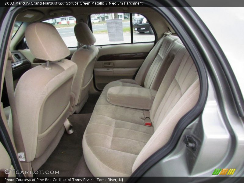 Spruce Green Metallic / Medium Parchment 2003 Mercury Grand Marquis GS