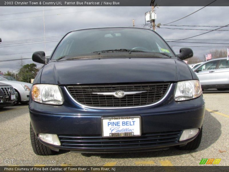 Patriot Blue Pearlcoat / Navy Blue 2003 Chrysler Town & Country LXi
