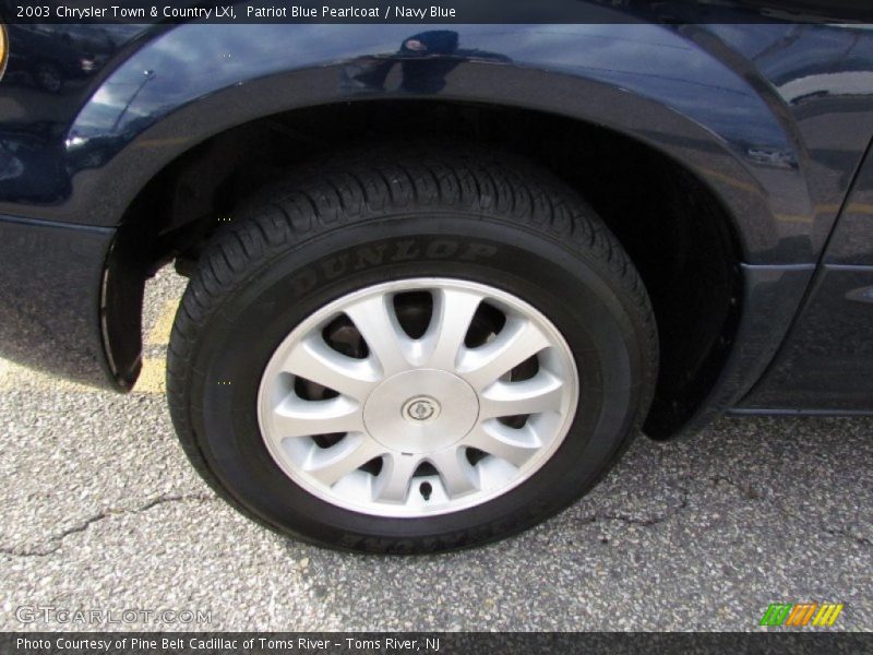 Patriot Blue Pearlcoat / Navy Blue 2003 Chrysler Town & Country LXi