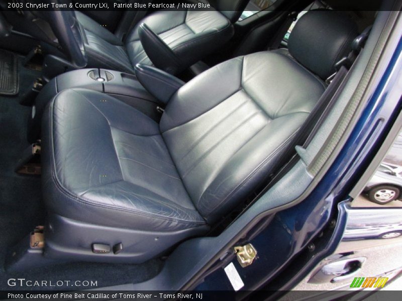 Patriot Blue Pearlcoat / Navy Blue 2003 Chrysler Town & Country LXi