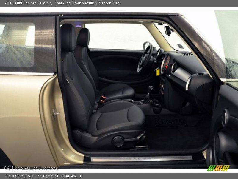Sparkling Silver Metallic / Carbon Black 2011 Mini Cooper Hardtop