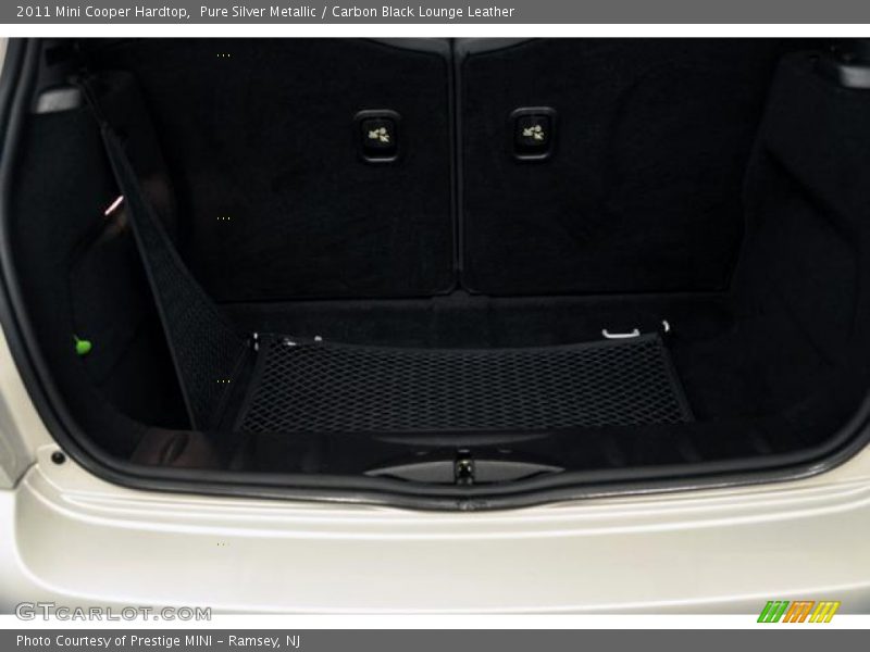 Pure Silver Metallic / Carbon Black Lounge Leather 2011 Mini Cooper Hardtop