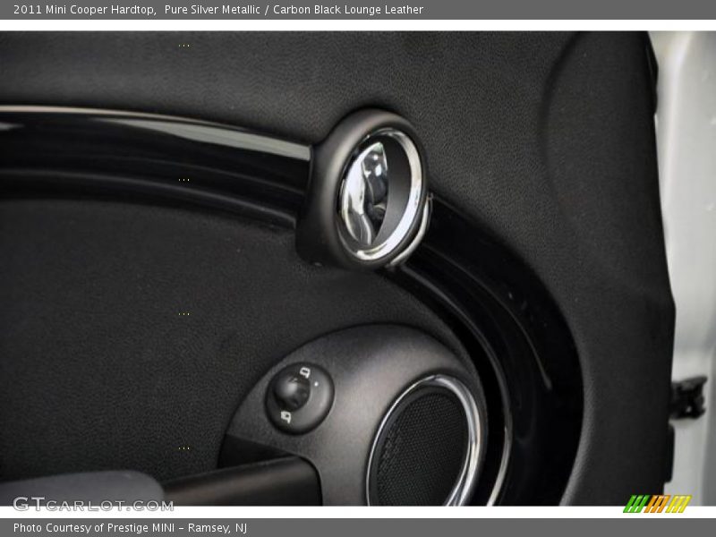Pure Silver Metallic / Carbon Black Lounge Leather 2011 Mini Cooper Hardtop