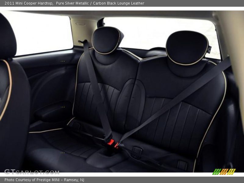 Pure Silver Metallic / Carbon Black Lounge Leather 2011 Mini Cooper Hardtop