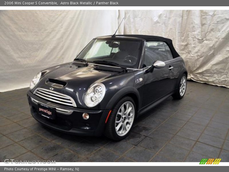 Astro Black Metallic / Panther Black 2006 Mini Cooper S Convertible