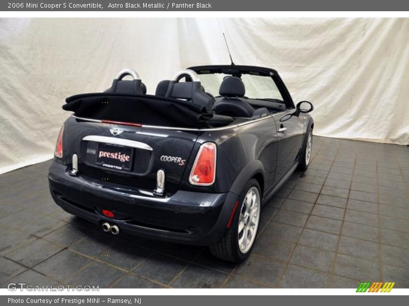 Astro Black Metallic / Panther Black 2006 Mini Cooper S Convertible