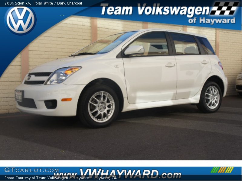 Polar White / Dark Charcoal 2006 Scion xA
