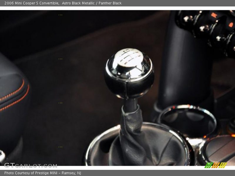 Astro Black Metallic / Panther Black 2006 Mini Cooper S Convertible