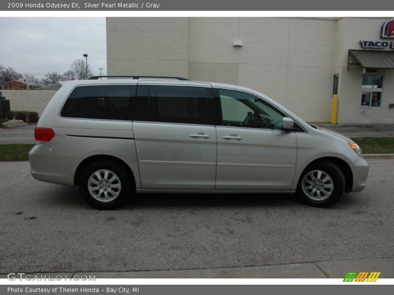 Silver Pearl Metallic / Gray 2009 Honda Odyssey EX