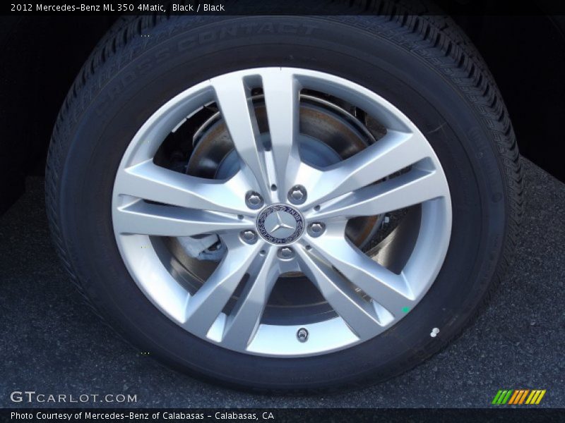Black / Black 2012 Mercedes-Benz ML 350 4Matic