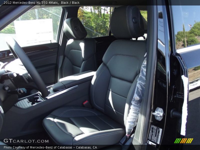 Black / Black 2012 Mercedes-Benz ML 350 4Matic