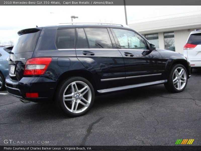 Capri Blue Metallic / Almond/Black 2010 Mercedes-Benz GLK 350 4Matic