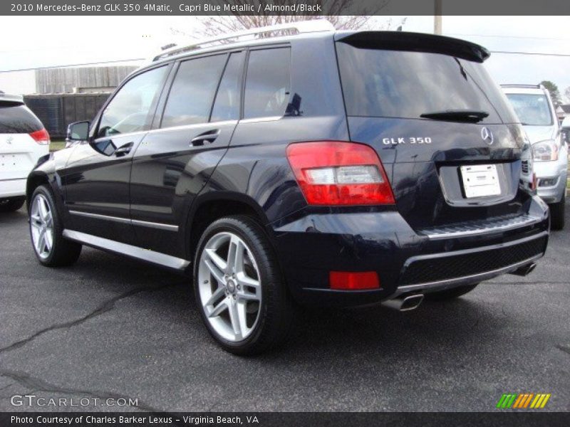 Capri Blue Metallic / Almond/Black 2010 Mercedes-Benz GLK 350 4Matic