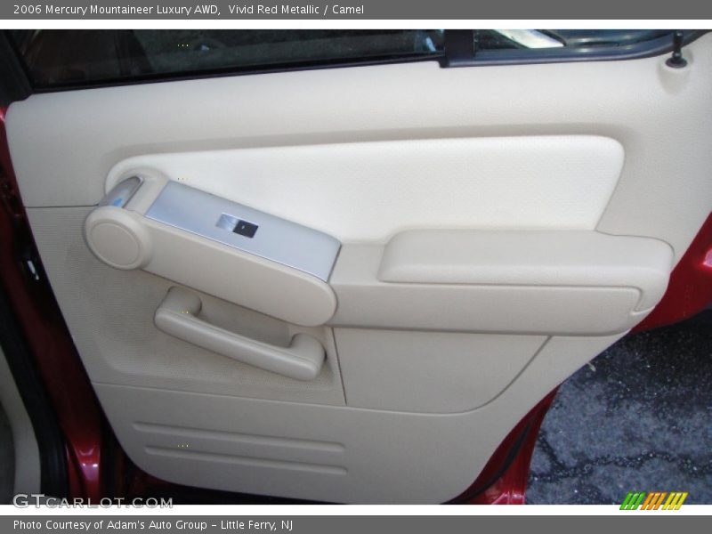 Vivid Red Metallic / Camel 2006 Mercury Mountaineer Luxury AWD