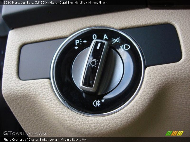 Capri Blue Metallic / Almond/Black 2010 Mercedes-Benz GLK 350 4Matic