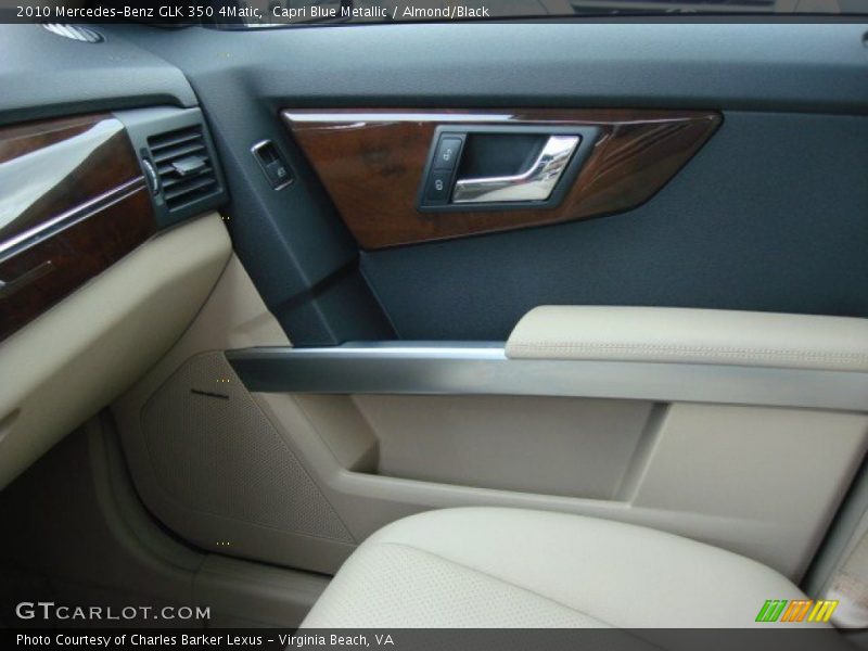 Capri Blue Metallic / Almond/Black 2010 Mercedes-Benz GLK 350 4Matic