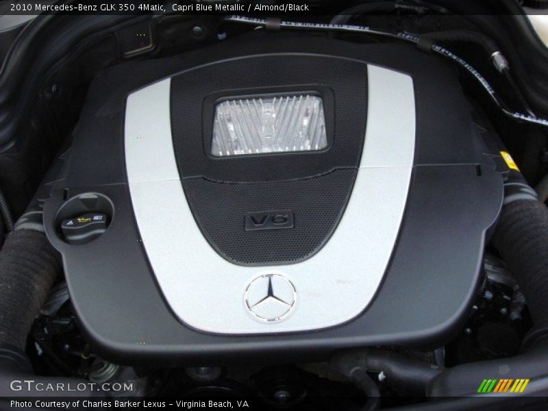 Capri Blue Metallic / Almond/Black 2010 Mercedes-Benz GLK 350 4Matic