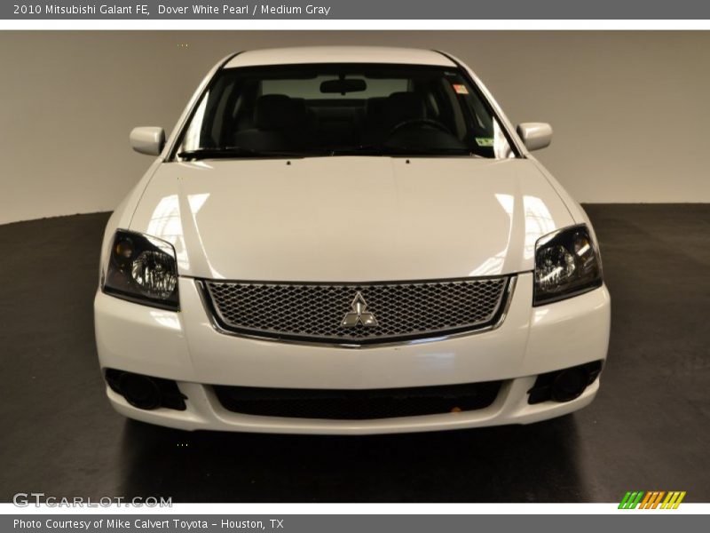 Dover White Pearl / Medium Gray 2010 Mitsubishi Galant FE
