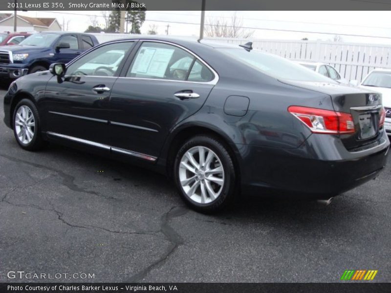 Smoky Granite Mica / Black 2011 Lexus ES 350