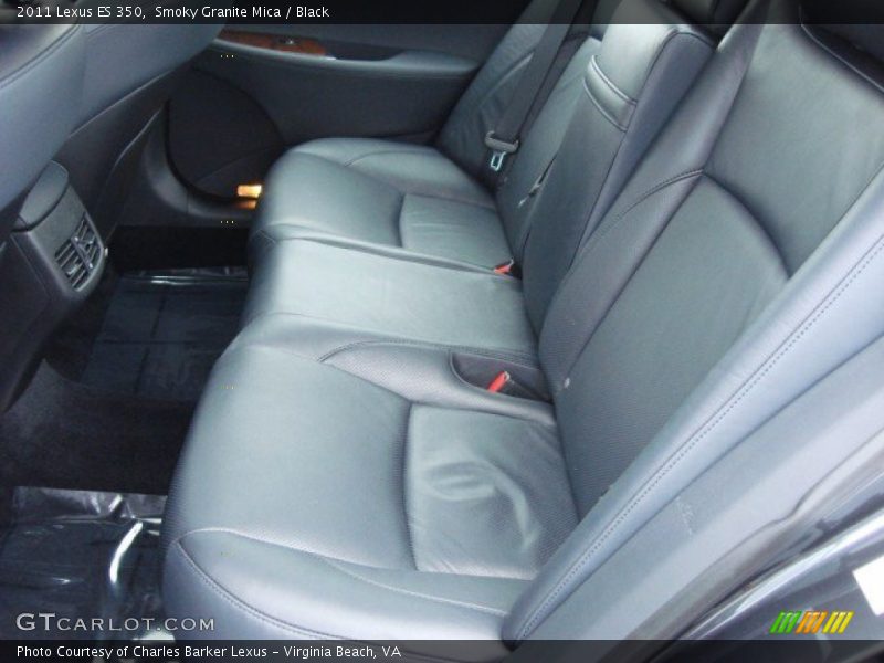 Smoky Granite Mica / Black 2011 Lexus ES 350