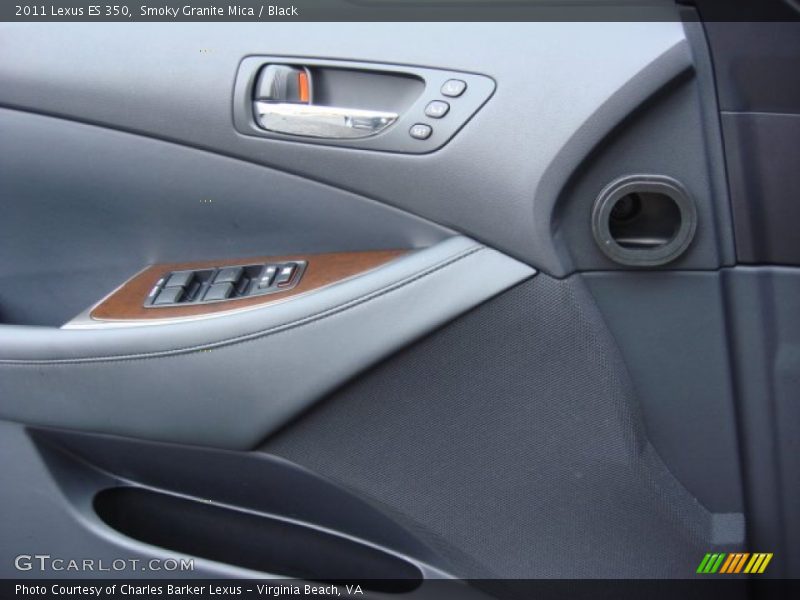 Smoky Granite Mica / Black 2011 Lexus ES 350