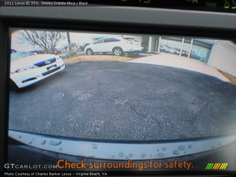 Smoky Granite Mica / Black 2011 Lexus ES 350