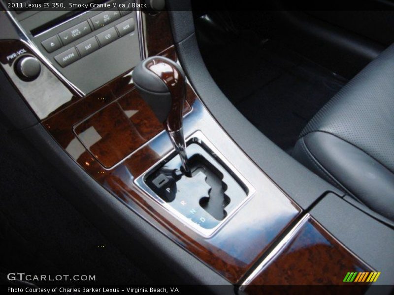 Smoky Granite Mica / Black 2011 Lexus ES 350