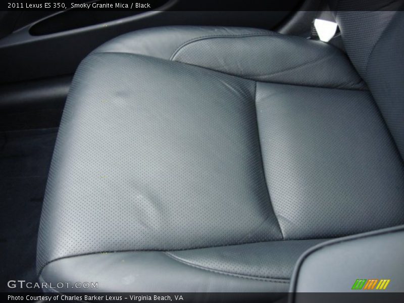 Smoky Granite Mica / Black 2011 Lexus ES 350