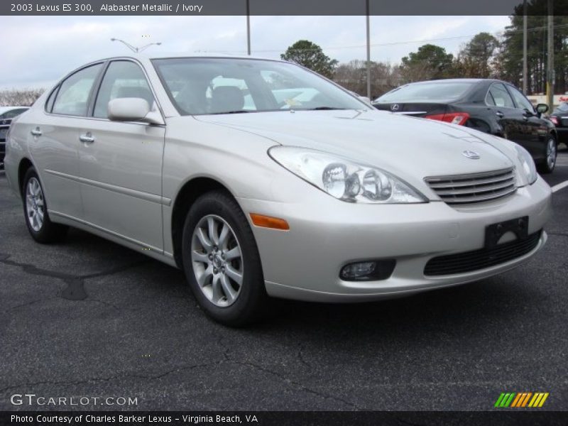 Alabaster Metallic / Ivory 2003 Lexus ES 300