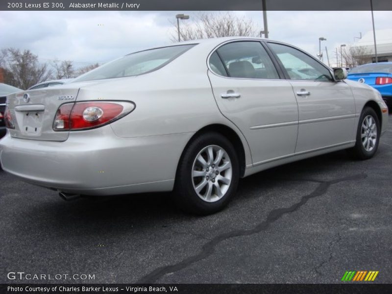 Alabaster Metallic / Ivory 2003 Lexus ES 300