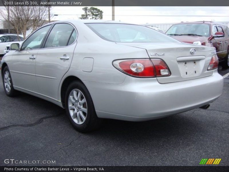 Alabaster Metallic / Ivory 2003 Lexus ES 300