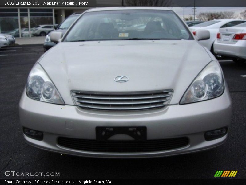 Alabaster Metallic / Ivory 2003 Lexus ES 300
