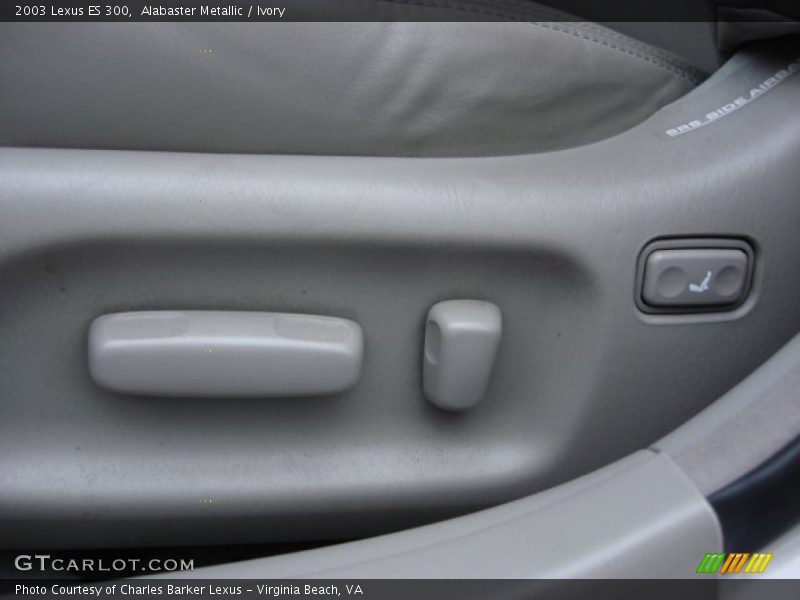 Alabaster Metallic / Ivory 2003 Lexus ES 300