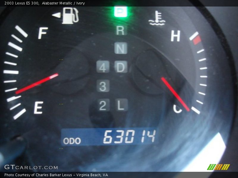 Alabaster Metallic / Ivory 2003 Lexus ES 300