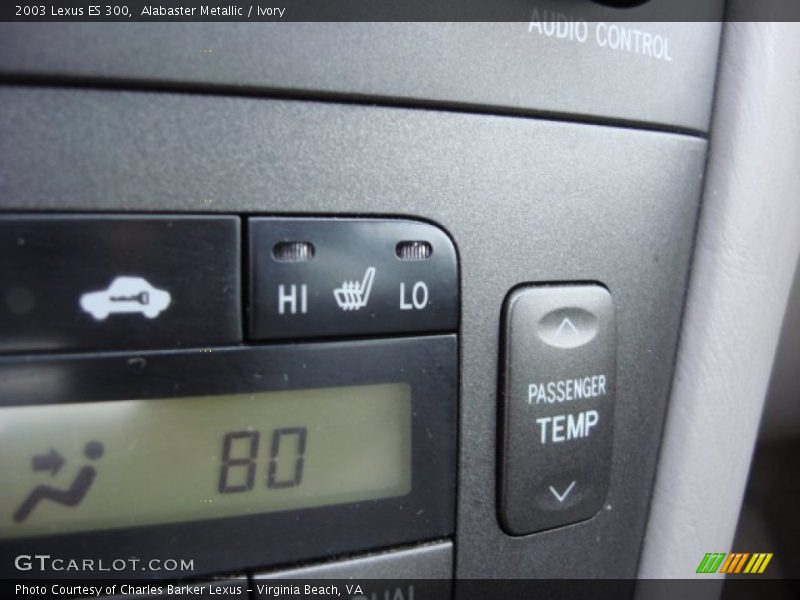 Alabaster Metallic / Ivory 2003 Lexus ES 300