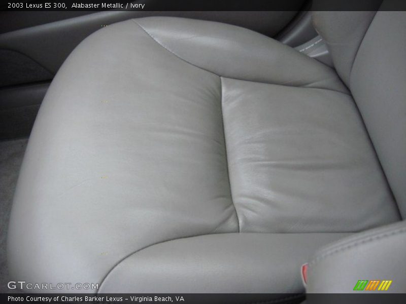 Alabaster Metallic / Ivory 2003 Lexus ES 300