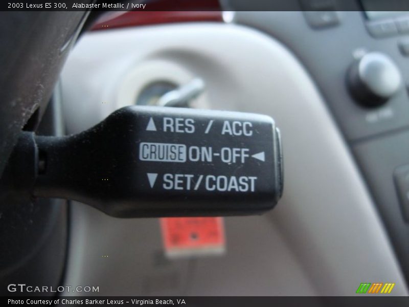 Alabaster Metallic / Ivory 2003 Lexus ES 300