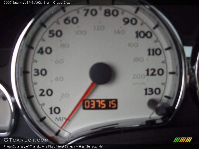 Storm Gray / Gray 2007 Saturn VUE V6 AWD