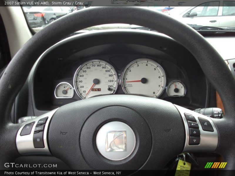 Storm Gray / Gray 2007 Saturn VUE V6 AWD