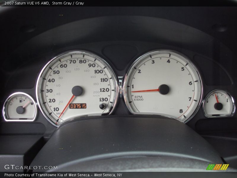 Storm Gray / Gray 2007 Saturn VUE V6 AWD